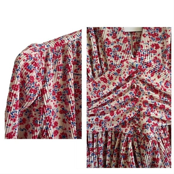 Sabina Musayev Verbena Mini Dress, Floral print, Size L, New with tag - Picture 14 of 16